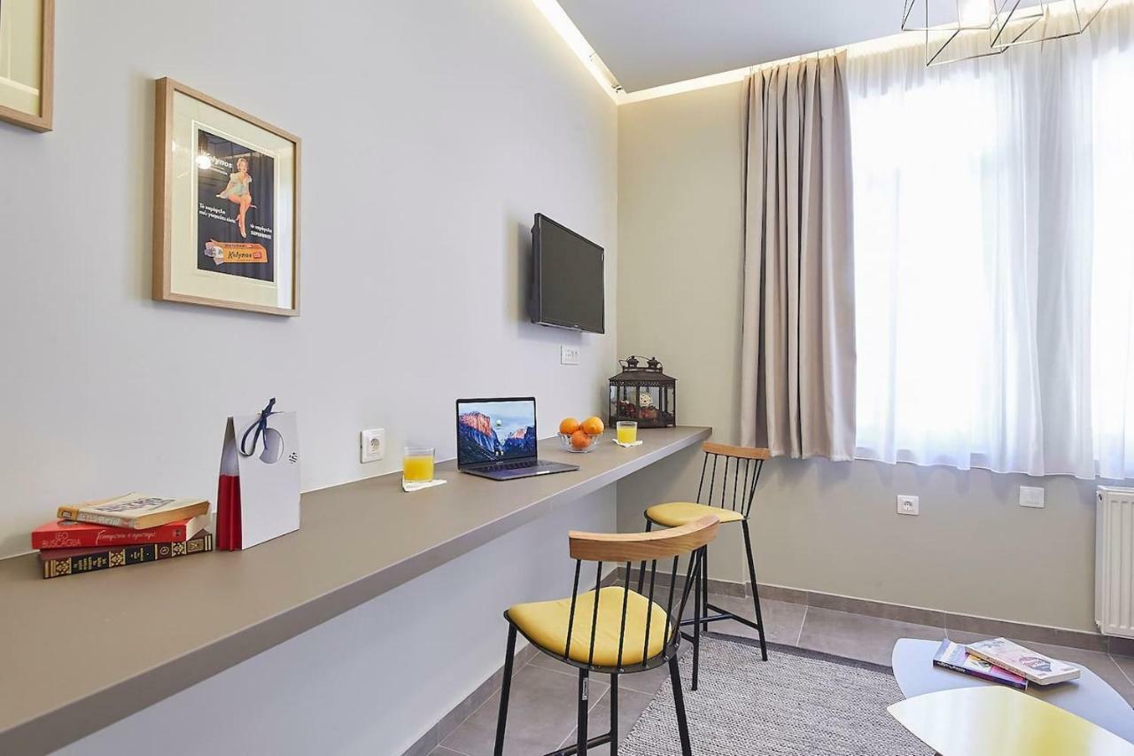 Old Athens Style 1Bdr With Acropolis View Rooftop! Luaran gambar
