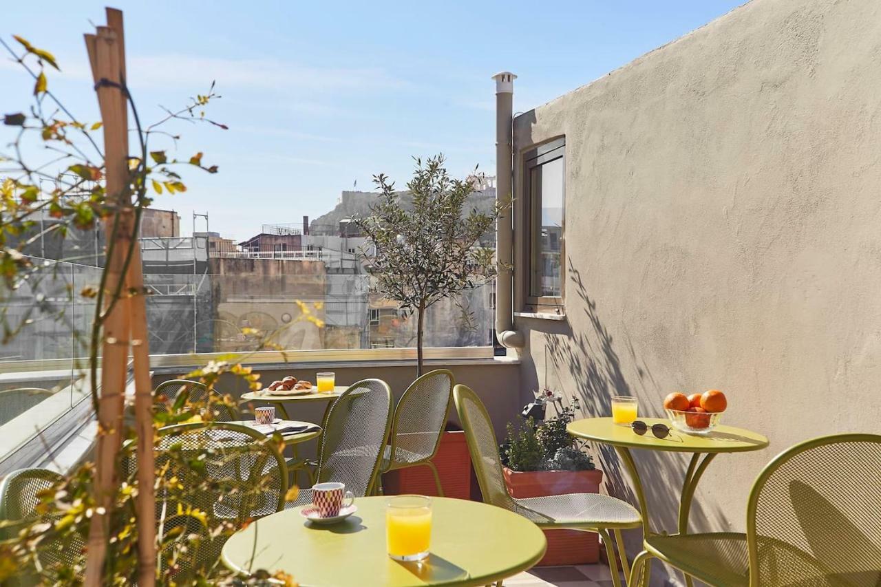 Old Athens Style 1Bdr With Acropolis View Rooftop! Luaran gambar