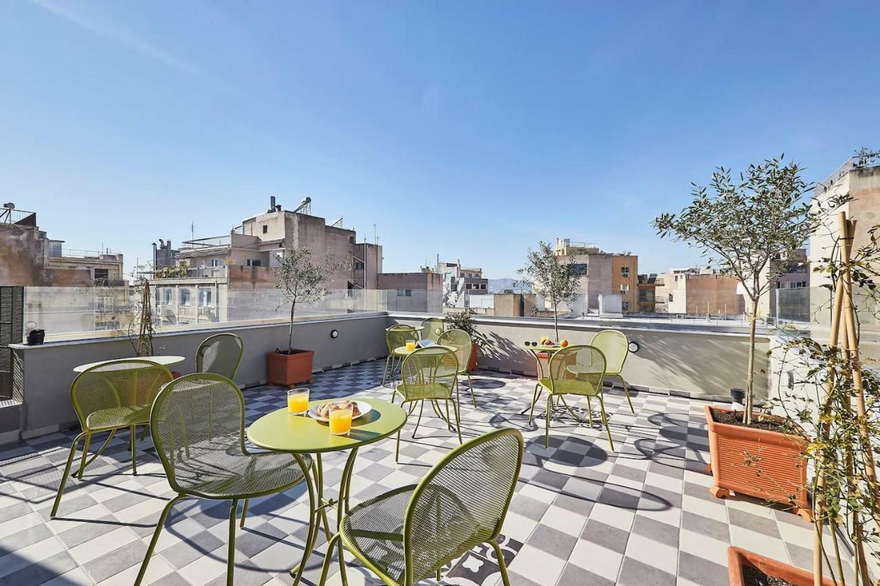 Old Athens Style 1Bdr With Acropolis View Rooftop! Luaran gambar
